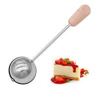 LINONI Saupoudreuse en acier inoxydable pour épices, glaçage, sucre, poudre, farine, tamis en poudre pour outils de cuisson Kicthen