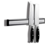 linoroso Porte-couteaux magnétique en aluminium robuste pour une utilisation murale comme barre à couteaux, support de couteau, outil magnétique, ustensiles de cuisine et organisateur de maison, 36,8