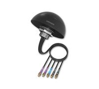 LINOVISION 4G LTE MIMO Combo 5-en-1 Antenne, 2X 4G LTE, 1x GNSS, 2X Wi-Fi, Antenne SMA extérieure pour toit avec câble 10ft, fonctionne avec IOT-R32, Inhand IR302, Teltonika RUT241/RUT240/RUT360/RUT95