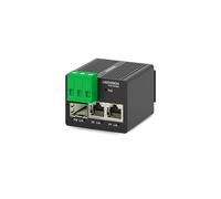 LINOVISION Mini Injecteur PoE+ 40W pour grandes caméras PTZ, s'adapte au support mural ou à la boîte de jonction, sortie PoE+ supplémentaire pour haut-parleur ou AP sans fil, transmission par fibre SF