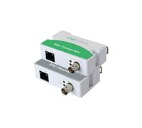 Linovision Poe sur Coax Coax Converter IP sur Coax Max 3000ft Transmission de la Puissance et des données pour la Mise à Niveau du système de Surveillance analogique au système de Surveillance IP