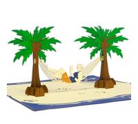 LINPopUp®, LIN17581, Carte POP UP de vacances, cartes POP up, anniversaire, e vœux 3D, cartes de vœux, cartes de repos, cartes de vacances, cartes de vœux de pension, N341