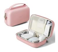 Linpr Étui de chargeur pour MacBook, sac de rangement électronique portable, grande pochette de rangement de voyage pour accessoires d'ordinateur portable, adaptateur d'alimentation MacBook, souris