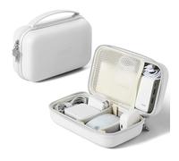 Linpr Étui de chargeur pour MacBook, sac de rangement électronique portable, grande pochette de rangement de voyage pour accessoires d'ordinateur portable, adaptateur d'alimentation MacBook, souris