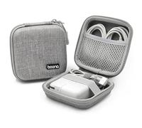 Linpr Étui de chargeur pour MacBook, sac de rangement électronique portable, petite pochette de rangement de voyage pour accessoires d'ordinateur portable, adaptateur d'alimentation, cordons de charge