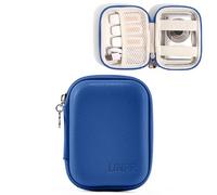 Linpr Étui pour Appareil Photo Numérique Compatible avec CAMKORY/pour Kodak PIXPRO FZ55/pour Lecran/pour VAHOIALD/pour Canon IXUS 285 HS, Étui de Protection pour Appareil Photo numérique (Bleu Royal)