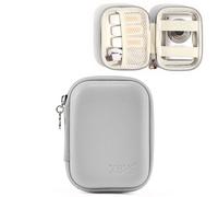 Linpr Étui pour Appareil Photo Numérique Compatible avec CAMKORY/pour Kodak PIXPRO FZ55/pour Lecran/pour VAHOIALD/pour Canon IXUS 285 HS, Étui de Protection pour Appareil Photo numérique (Gris)