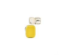 Linpr Étui pour Appareil Photo Numérique Compatible avec CAMKORY/pour Kodak PIXPRO FZ55/pour Lecran/pour VAHOIALD/pour Canon IXUS 285 HS, Étui de Protection pour Appareil Photo numérique (Jaune)