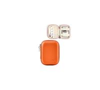 Linpr Étui pour Appareil Photo Numérique Compatible avec CAMKORY/pour Kodak PIXPRO FZ55/pour Lecran/pour VAHOIALD/pour Canon IXUS 285 HS, Étui de Protection pour Appareil Photo numérique (Orange)