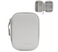 Linpr Étui pour Appareil Photo Numérique Compatible avec CAMKORY/pour Kodak PIXPRO/pour Lecran/pour VAHOIALD/pour Canon IXUS 285 HS, Étui de Protection pour Appareil Photo numérique (PU Gris)