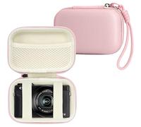 Linpr Étui pour Canon Powershot G7X Mark III/II/ SX740, Rose