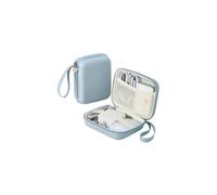 Linpr Organisateur de Chargeur pour MacBook, Coque Rigide, Bleu, L
