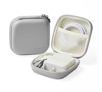 Linpr Organisateur de Chargeur pour MacBook, Coque Rigide, Gris, M