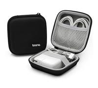 Linpr Organisateur de Chargeur pour MacBook, Coque Rigide, Oxford-Noir, M