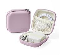 Linpr Organisateur de Chargeur pour MacBook, Coque Rigide, Violet, M