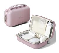 Linpr Organisateur de Chargeur pour MacBook, Coque Rigide, Violet, XL