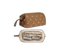 Linpr Sac de Voyage pour Dyson Airwrap/Airstrait/Supersonic, Brun | Étui de Rangement Portable, Adapté au Sac de Shark Flexstyle Styler, Sac Adapté pour Sèche-Cheveux et Accessoires