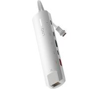 LINQ 6in1 PRO Hub multiport USB-C 140W Space Grey - White Nouveau