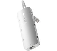 LINQ 8in1 8K PRO Hub multiport USB-C 140W Space Grey - White Nouveau