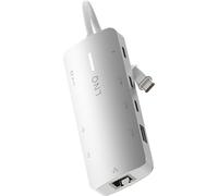 LINQ 8in1 PRO Hub multiport USB-C 140W Space Grey - White Nouveau