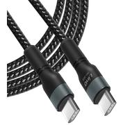 Câble USB-C vers USB-C Power Delivery 60W Charge Rapide Longueur 3m Noir