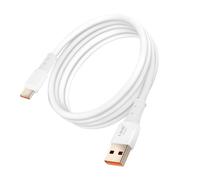 Câble USB vers USB C Fast Charge 5A Synchronisation Longueur 1.2m Blanc