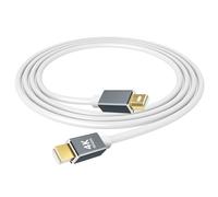 LinQ Câble vidéo Mini DisplayPort mâle vers Mini DisplayPort mâle 1,8 m Blanc