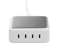 LinQ Chargeur GaN2 240W 4x USB-C pour Appareils USB-C Compatibles Blanc