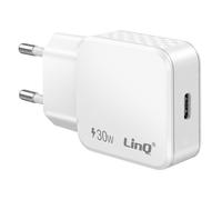 LinQ Chargeur Secteur Universel USB-C 30W Power Delivery Charge Ultra Rapide