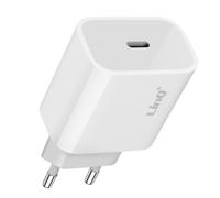 LinQ Chargeur secteur USB-C 20W Power Delivery Blanc