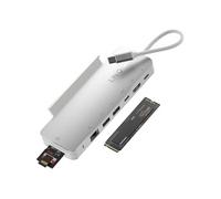 LINQ Connects Pro Studio Hub Multiport USB-C 9-en-1 - Boîtier NVMe M.2 SSD 10Gbps, HDMI 4K