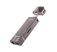 LinQ Mini Hub USB-C vers Audio Jack 3.5mm Micro SD et USB-C 100W Gris