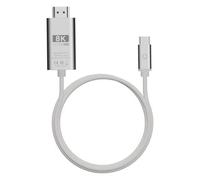 LINQ ProCable - Câble adaptateur - 24 pin USB-C mâle pour HDMI mâle - support pour 8K60Hz, support 4K 120 Hz