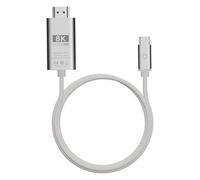 LINQ ProCable - Câble adaptateur - USB-C mâle pour HDMI mâle - 2 m - support 4K 120 Hz, support pour 8K60Hz