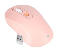 Souris Sans Fil Bluetooth ou WiFi 2.4Ghz Précision et Confort Rose Poudré