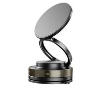 LinQ Support Magnétique pour Smartphone Rotatif et Fixation Ventouse Noir
