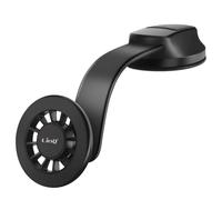 Support Voiture Magnétique Flexible Fixation Tableau de Bord Noir