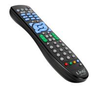 LinQ Télécommande universelle TV Satellite DVD CBL Audio VCR Portée 10 m Noir