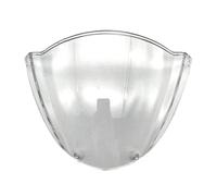 LinQianBhD Pare-Brise Moto pour Ducati pour Monster 796 696 1100 pour 1100S 2014 2015 2016 2017 2018 Double Bubble Moto Sport Pare-Brise Viser Bulle Touring(Black)