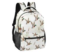 linqin Flying Mallard Ducks Sac à dos léger pour enfant S, Canards colverts volants, Medium, Sac à dos