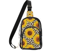 linqin Petits sacs à main transparents pour voyageurs en plein air avec dos antivol caché