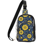 linqin Sac à main à bandoulière pour événements avec épaule réglable | Sangle en coton, approuvée, sans douleur aux épaules, style floral William Morris