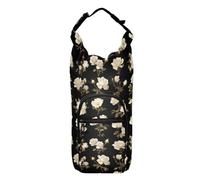 linqin Sac à main rose blanche avec porte-bouteille d'eau peu encombrant - Support isotherme en bandoulière pour bouteilles de 50/61/81/1,2/1,2 l