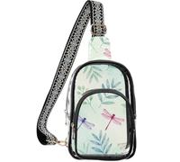 linqin Sac transparent pour spectateurs de concert avec compartiment principal