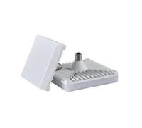 Linqzxz 1 Pièce Ampoule LED Universelle pour E26/E27, Carrée 45W Haute Luminosité Ampoules Intérieur, AC 85-265V, Utilisable dans Salons, Bureaux et Maisons, Non Dimmable