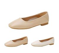 LinRim Ballerines pour femme à bout pointu - Chaussures plates classiques pour femme - Confortables et élégantes - Chaussures de soirée respirantes - Semelle flexible - Pour le bureau, Kaki/B, 39