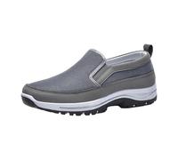 LinRim Baskets et chaussures de sport pour homme - Extra larges - Pour diabétiques - Sans lacets - Chaussures de marche - Fitness - Respirantes - Pour le jogging, le fitness, la gym - Chaussures à