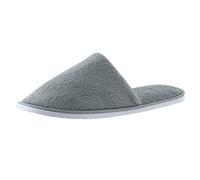 LinRim Chaussons jetables en tissu éponge pour voyage, spa, sauna et maison - Semelle antidérapante - Taille unique - Pour spa, fête, invité, hôtel et voyage, 03 K, taille unique