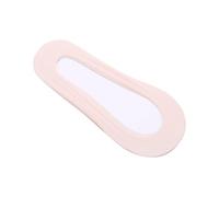 LinRim Chaussures pour bébé fille en nylon soyeux, coupe basse, doublure fine antidérapante, chaussettes cachées pour le bateau, Rose, taille unique