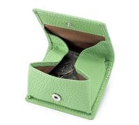 LinRim Porte-monnaie Derrick Box pour homme et femme Porte-monnaie carré Porte-monnaie de voyage Petit organisateur de bijoux Compact Étui pour casque Sac à main Femme Grand Noir (Taille B, taille